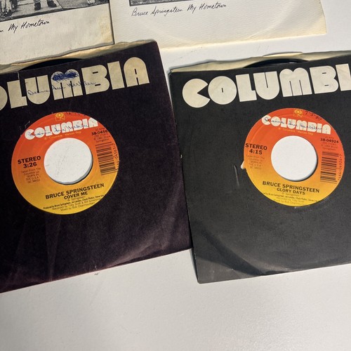 Bruce Springsteen 45rpm Lot ( 12 Records) Columbia VG - Picture 6 of 7