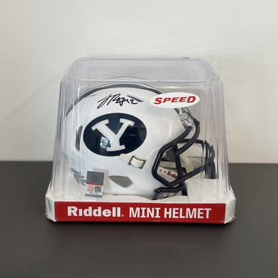 autograph football helmet Barry Sanders Autographed Hall of Fame Mini with HOF Inscriptio Pro Hall of Fame Josh Allen Mike Trout Autographed "Go Birds!"
