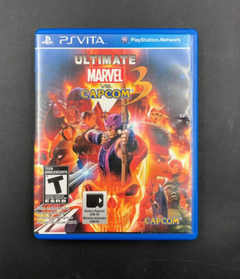 Ultimate Marvel vs. Capcom 3 (Sony PlayStation Vita, PSVITA) in Case