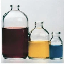 Wheaton Glass Sterile Serum Bottles.  Item # 223747