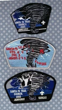 JSP  Santa Fe Trail Council - Nat'l Jamboree 2005 - Mint - Set of 3