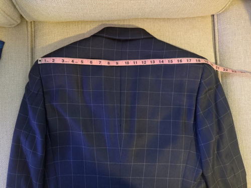 Brioni Palatino Blue Checked Plaid Sport Coat Blazer Jacket 100% Silk 42 R - Picture 10 of 12