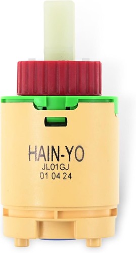 HJ-40 JL01GJ Wasserhahnkartuschenersatz – 40 Mm, Kompatibel Mit Vielen Dusch- & Wannenarmaturen, Keramik