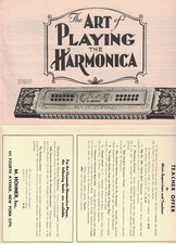 Inc M Hohner / TRADE CATALOGUES MUSICAL INSTRUMENTS Six pieces of ephemera 1935