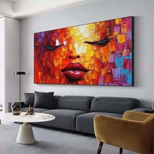 Abstract Hand Painted Oil Painting On Canvas For Living Room Home Decor X364