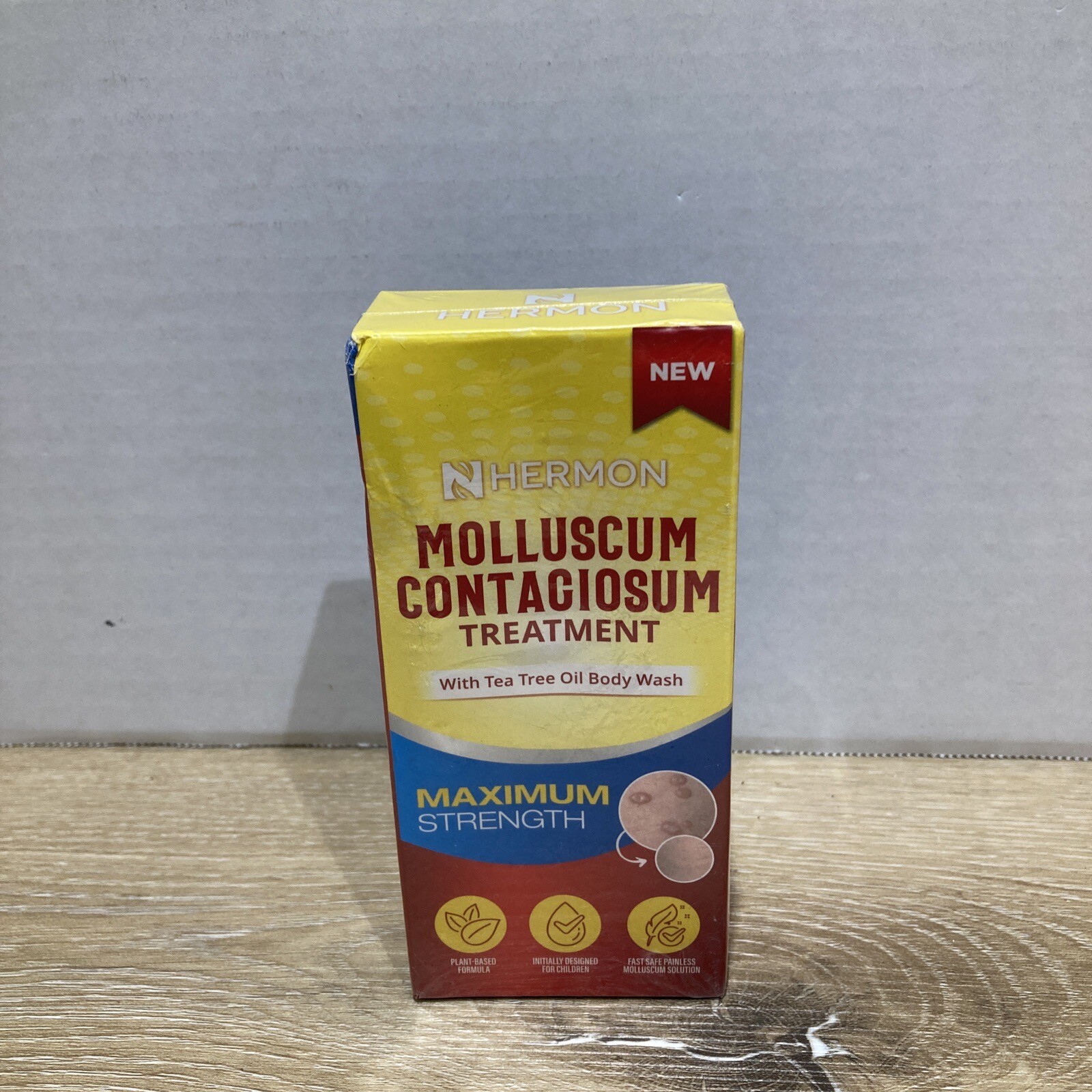 Hermon Molluscum Contagiosum w/ Tea Tree Oil Body Wash eBay