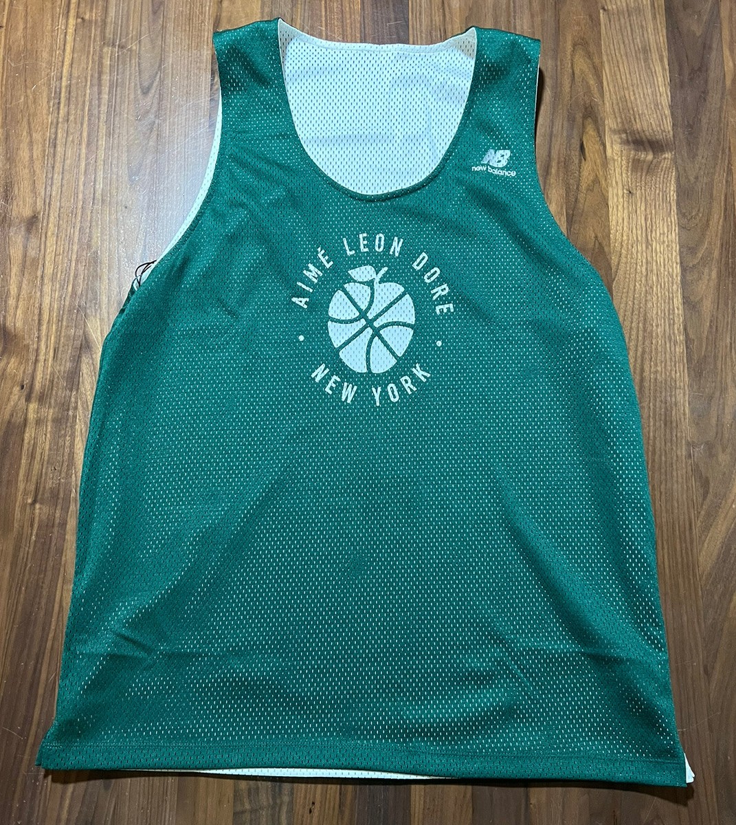 ウェア New Balance AIME LEON DORE L/S jersey Aime Leon Dore New Balance SONNY NY Reversible Mesh Jersey Size XL