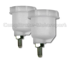 2 x Girling Type Brake Clutch Master Cylinder Fluid Reservoir 7/16"-60mm Øx76mm