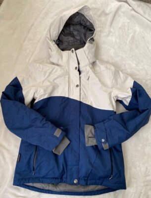 Women's Turbine Snowcap Warm Blue Oat Ski Snowboard Jacket Coat Medium Large