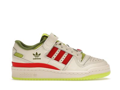 adidas Forum J x The Grinch Low Cream White - ID9175