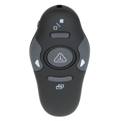 Presentation Clicker Ergonomic Handhold Wireless Presenter Remote With Receiver