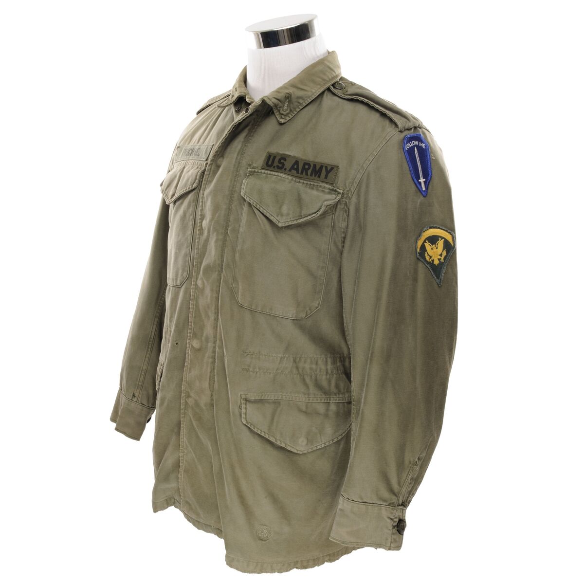 VINTAGE US ARMY M51 FIELD JACKET W PATCH 1963 VIETNAM WAR VINTAGE US ARMY M51 FIELD JACKET W PATCH 1963 VIETNAM WAR