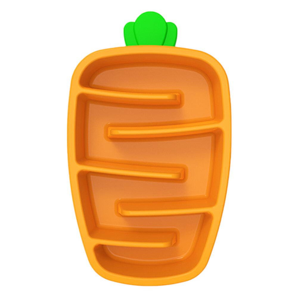 Pet Slow Feeding Container Dog Food Puzzle Bowl Feeder Bowls Carrot eBay