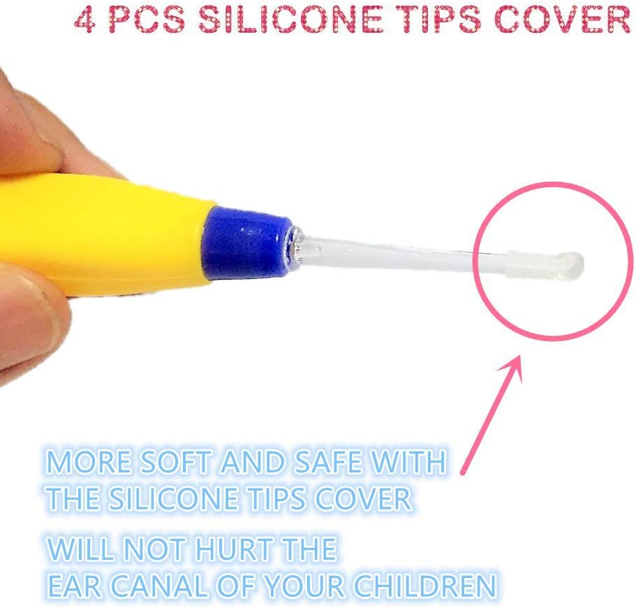 Ear Wax Removal Tool with Led Light for Kids Toddlers, Infants, Baby