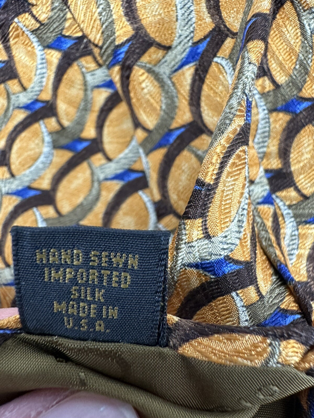 Robert Talbott Studio All Silk Extra Long Tie Abs… - image 7