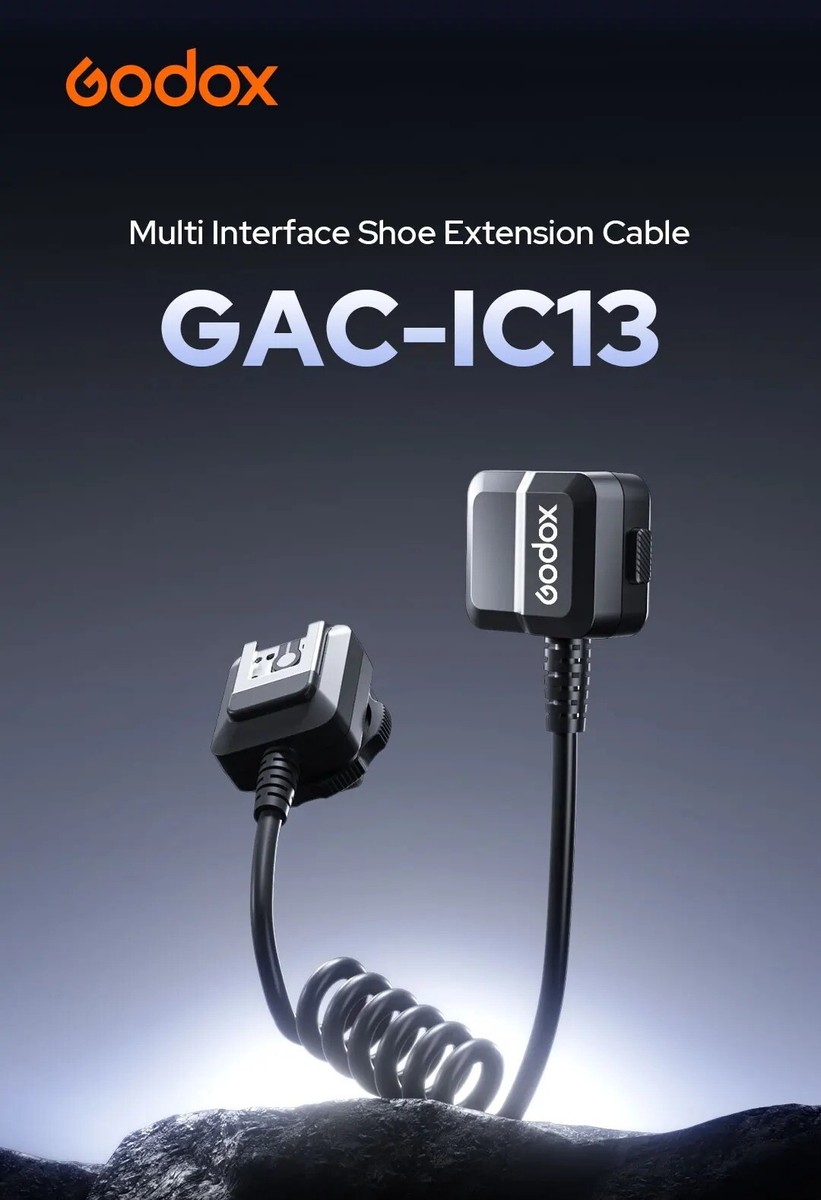 Godox GAC-IC13 Multi Interface Shoe Extension Cable for Sony Mi