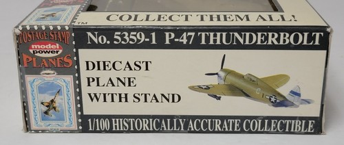 Model Power 1/100 Diecast Plane P-47 Thunderbolt - Picture 6 of 6