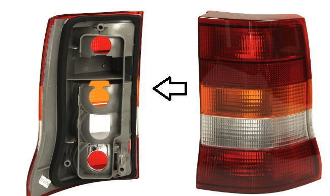 Lampe feu arrière droite pour Opel Astra F Caravane de 1991 à 1994 finition type origine