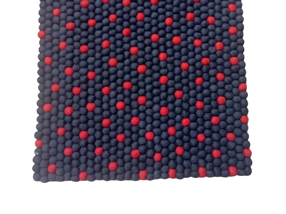 Fieltro de lana de 2 pies x 3 pies, alfombra de pelota, fieltro de habitación, alfombra de pelota, fieltro de habitación, fieltro de alfombra Foto 3 de 3