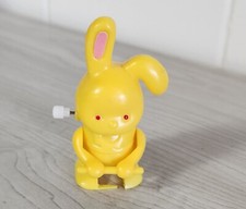 Wind Up Yellow Easter Bunny Non Working Condition NW1