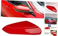 Compatible with 2016-2021 Honda Civic Civic Side Mirror Cover-Red-Right