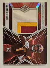 2022 Jahan Dotson Panini Phoenix Jumbo Memorabilia Commanders RC /99 3 COLORS 