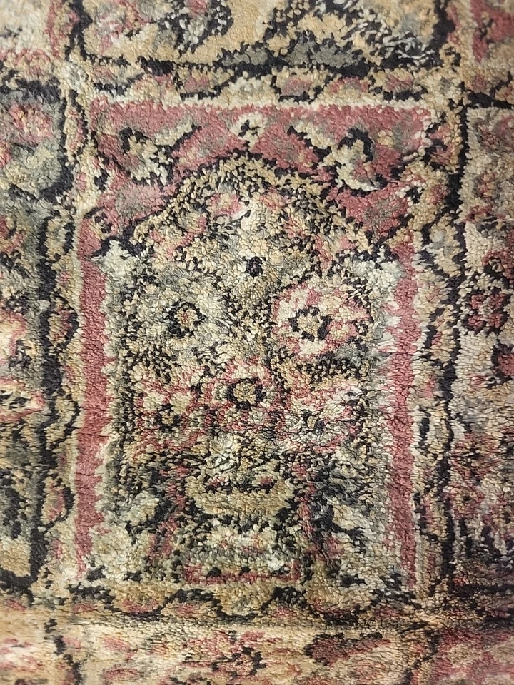  Alfombra de piso rara Verona Bélgica 31" x 19"/ 50 x 80 cm  Foto 2 de 4