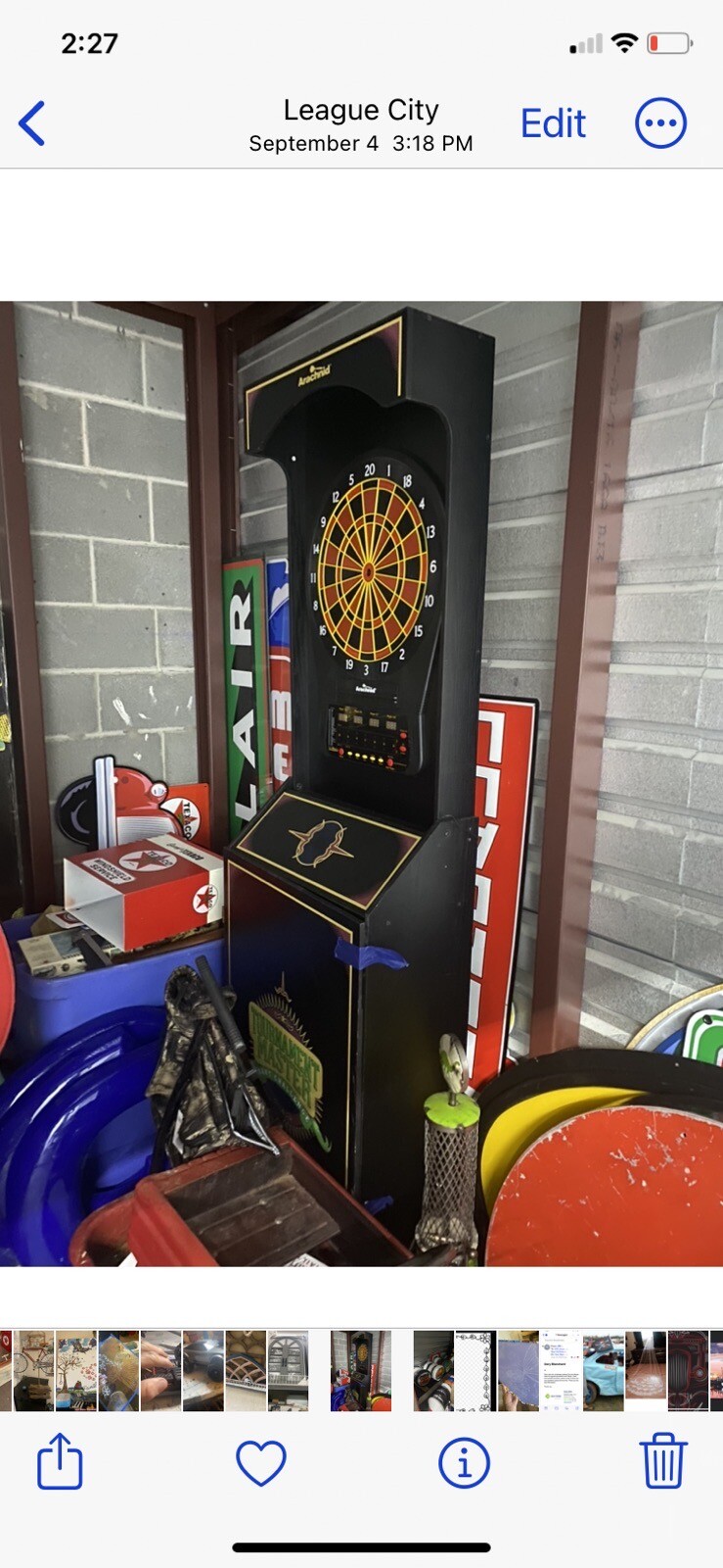 arachnid electronic dart board eBay