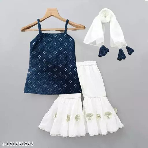 Conjunto de vestido y vestido bordado para niñas de boda y niñas de 2 a 11 añ...