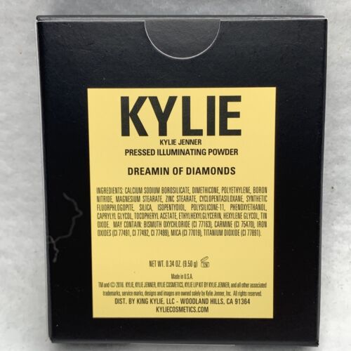 Kylie Jenner Kylight Pressed Illuminating Powder Dreamin Of Diamonds .34 oz New - Picture 2 of 4