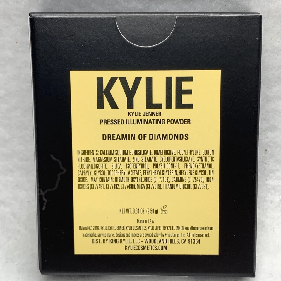 Kylie Jenner Kylight Pressed Illuminating Powder Dreamin Of Diamonds .34 oz New - Image 2 of 4