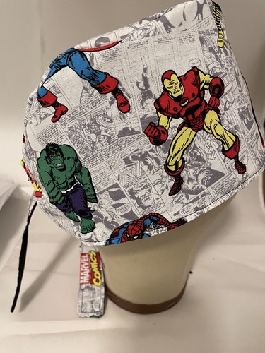 Men/Women Surgical Scrub Cap, Marvel 