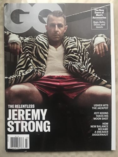 GQ Magazine March 2023 Jeremy Strong USHER Donnie Yen Jeff Koons Sarah Sherman