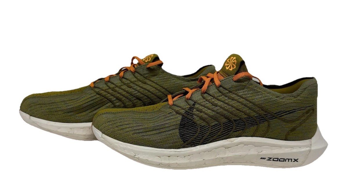 Nike Size 15 FJ5445-390 Pegasus Zoom X Next Nature Moss Oil Green