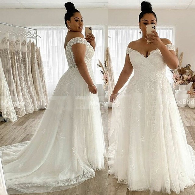 plus size wedding dresses ebay