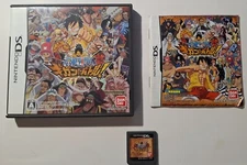 One Piece Gigant Battle Nintendo DS NTSC-J Japanese Complete In Box CIB US 