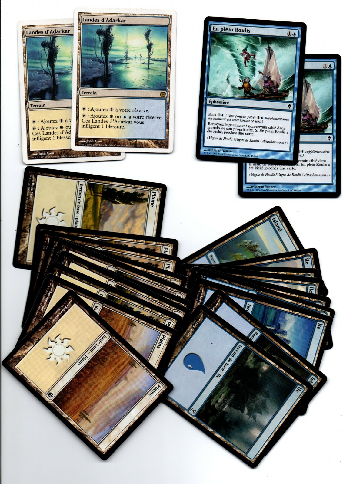 *MRM* DECK FUN Ready to play SLIVOIDE BLEU BLANC PSIONIQUE MTG Magic | eBay