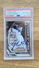 2020 Panini Prizm Draft Picks Signed Jordan Walker Power Surge PSA DNA Auto