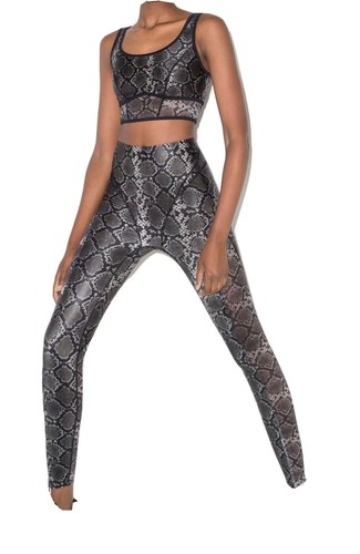 New P.E Nation Snakeskin Leggings Ankle 
