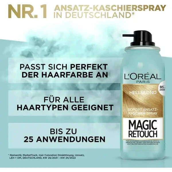 L’Oréal Paris Magic Retouch Ansatz-Kaschierspray, Hellblond, 1x75ml, neu&ovp - Bild 4 von 4