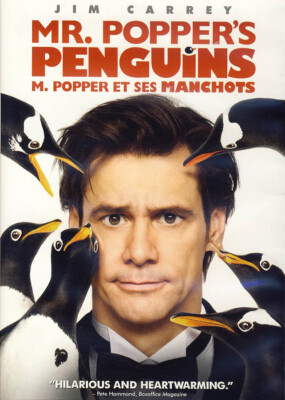 Mr. Poppers Penguins (DVD, 2011, Canadian Bilibgual)