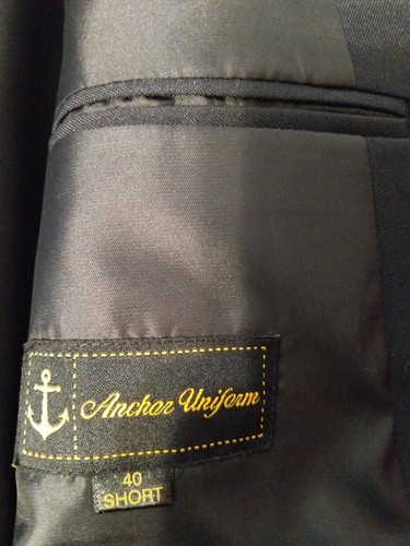 American Uniform Blazer talla 40 S nuevo con etiquetas negro - Imagen 5 de 8