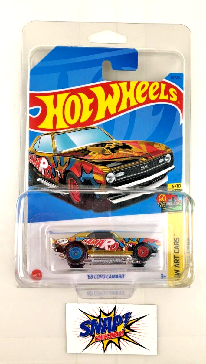 68 Copo Camaro HW Art Cars Hot Wheels 2021 Mattel | eBay