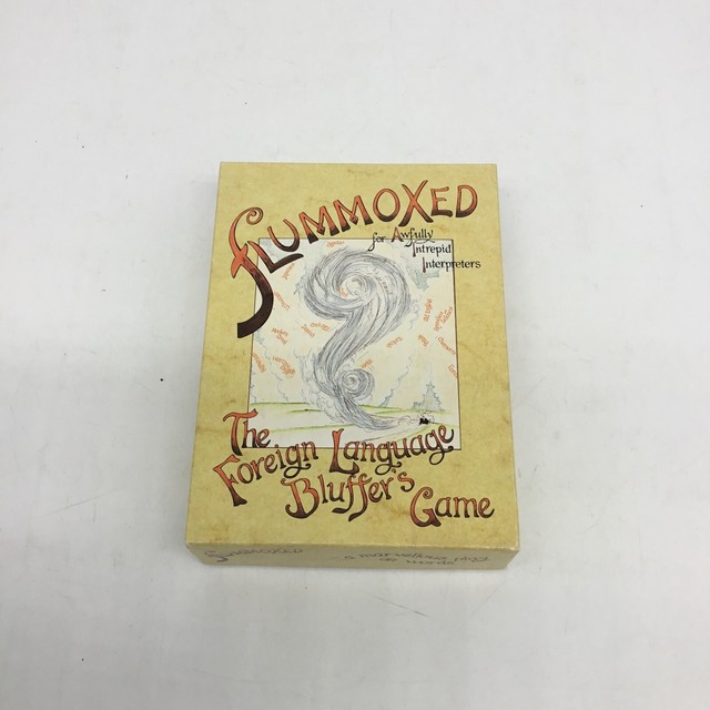 Flummoxed The Foreign Language Bluffers Card Game From Oxford Games for