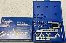 YELLOW JACKET Heavy Duty Swage/Flare Tool For 3/16 to 3/4 O.D. Tubing Precision