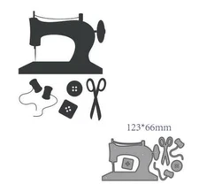  Metal Cutting Dies Sewing Machine Scrapbooking Decoration Embossing Paper Craft