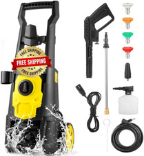 Compresora Para Lavar Carros Hidrolavadora De Alta Presion Lavadora 2000 PSI New