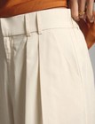 NWT Mare Mare X Anthropologie Curved Hem Chino Pants In Sand Color  Size XL — photo 4