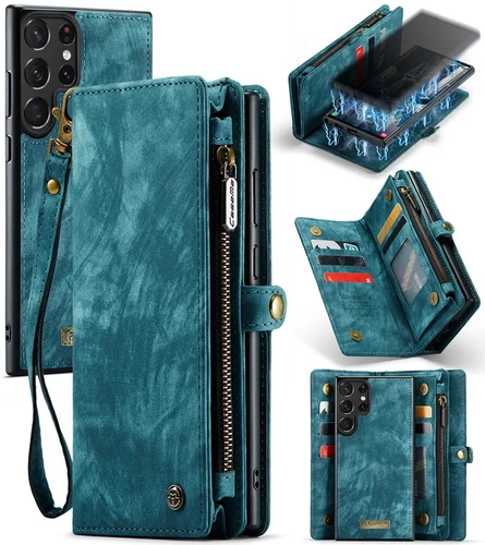 Für Samsung A15 A16 A56 A55 A35 Wallet Case Flip Ständer Leder Hülle Kartenfach - Bild 20 von 25
