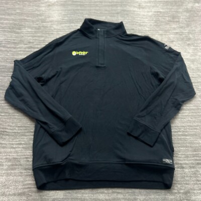 Travis Matthew Shirt Size XL Mens Long Sleeve Golf Infinity Energy Black